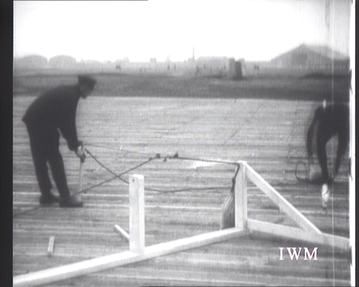 arrestor cable trials at Isle of Grain