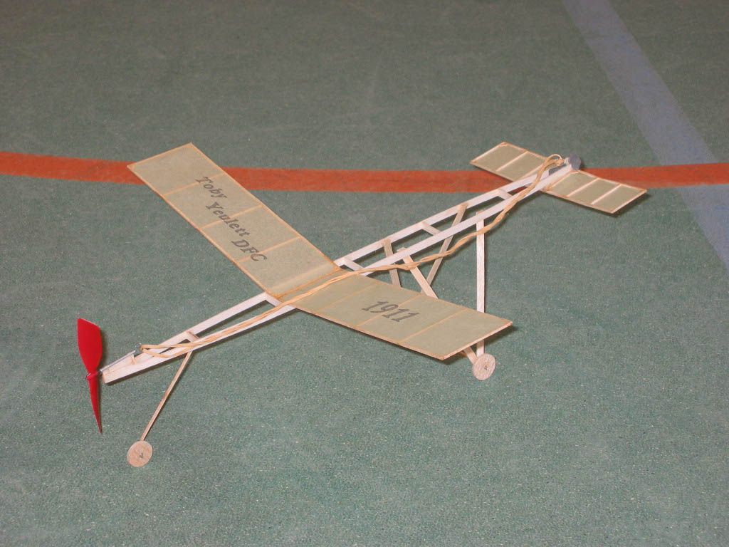 Replica of 1911 model aeroplane