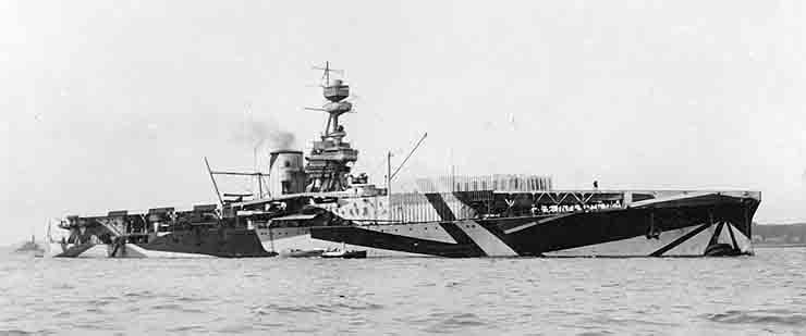 HMS Furious 1918